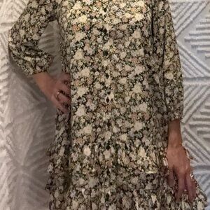 Floral Print Women's Dress